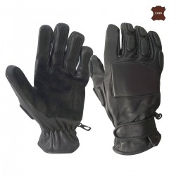 GANTS CUIR SWAT ANTI CHOCS