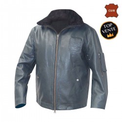 BLOUSON CUIR PILOTE PN