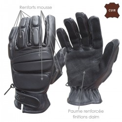 GANTS CUIR SWAT NEW DESIGN